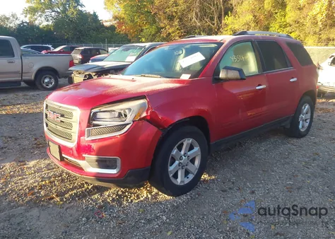2013 GMC Acadia Sle-2 from USA, damaged, VIN 1GKKVPKD2DJ148528